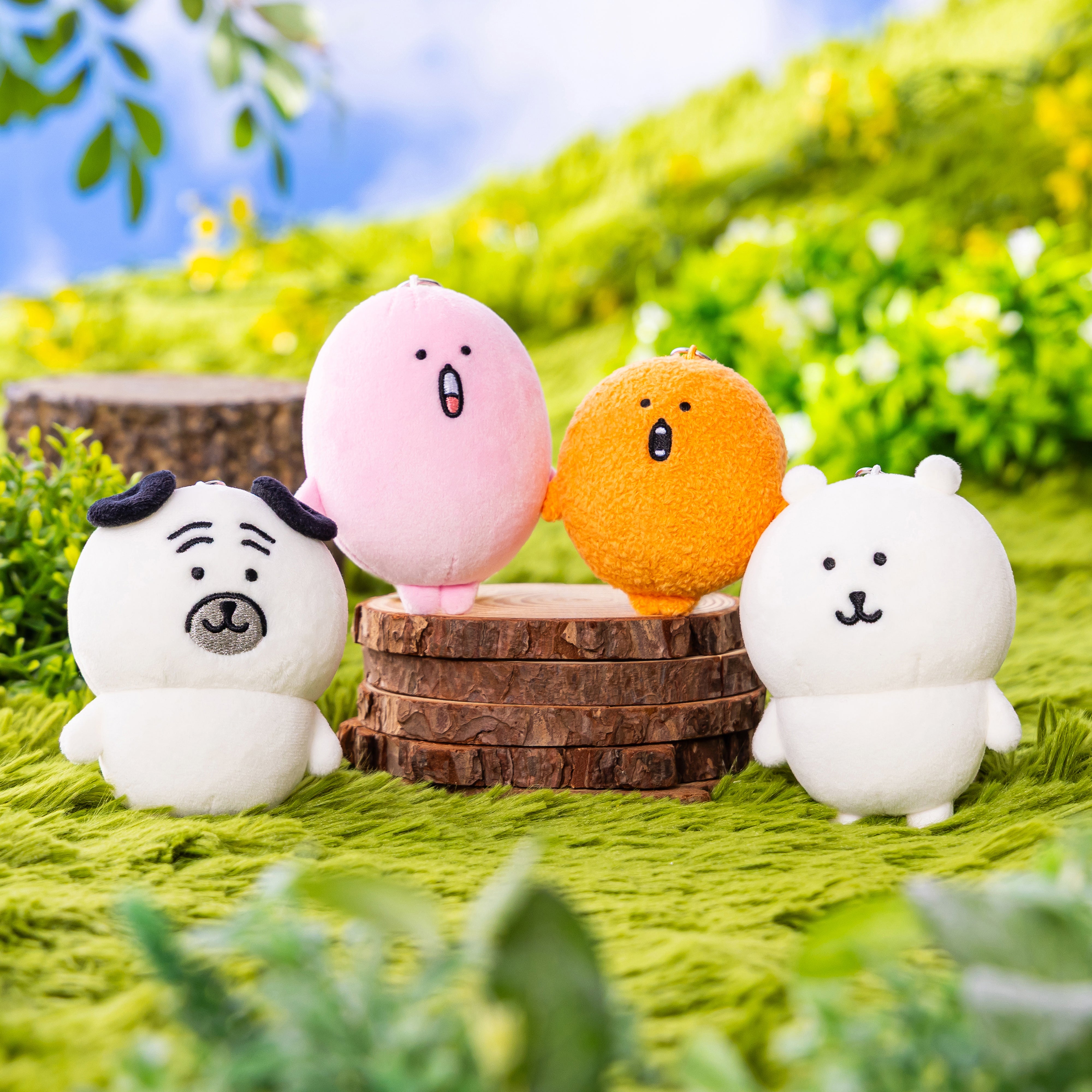 ナガノキャラクターズ 小さめなマスコットセット（もぐらコロッケ