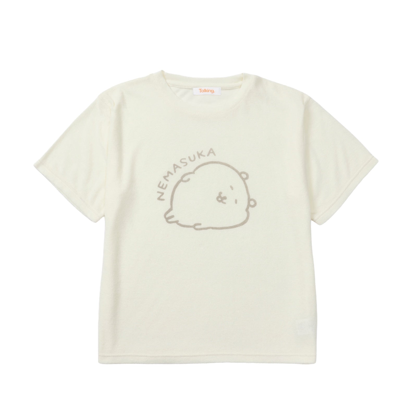 ナガノキャラクターズ ルームウェアセットアップ ねますか アイボリー