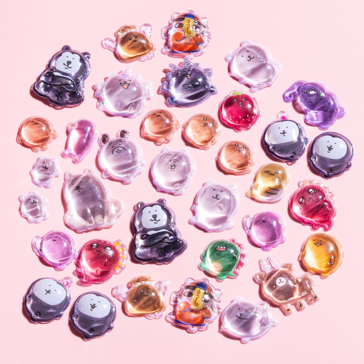 Nagano Characters Bon Bon Drop Stickers (Friends)