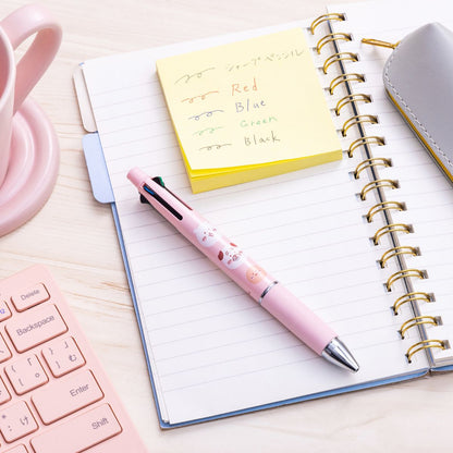 Nagano Characters 粉色 Jetstream 多功能筆