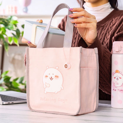 Nagano Characters 粉色便當包