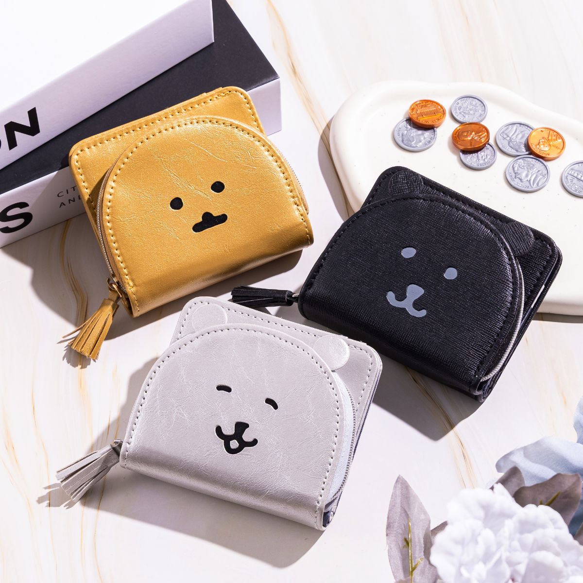 Nagano Characters 지갑 (담곰이 블랙)