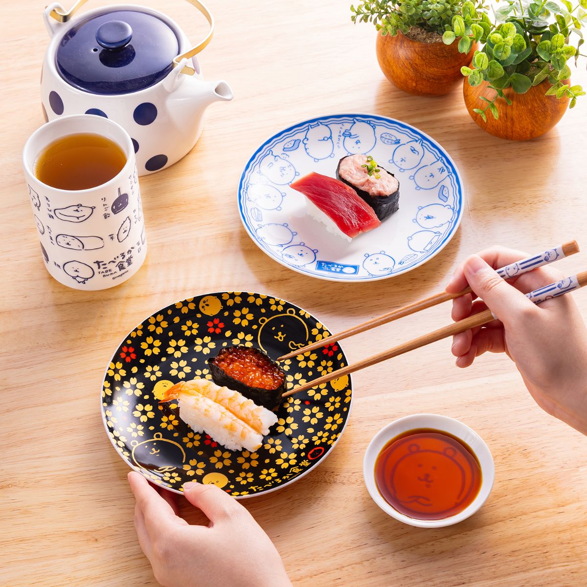 ナガノキャラクターズ たべるか食堂 お茶碗 | ナガノキャラクターズ
