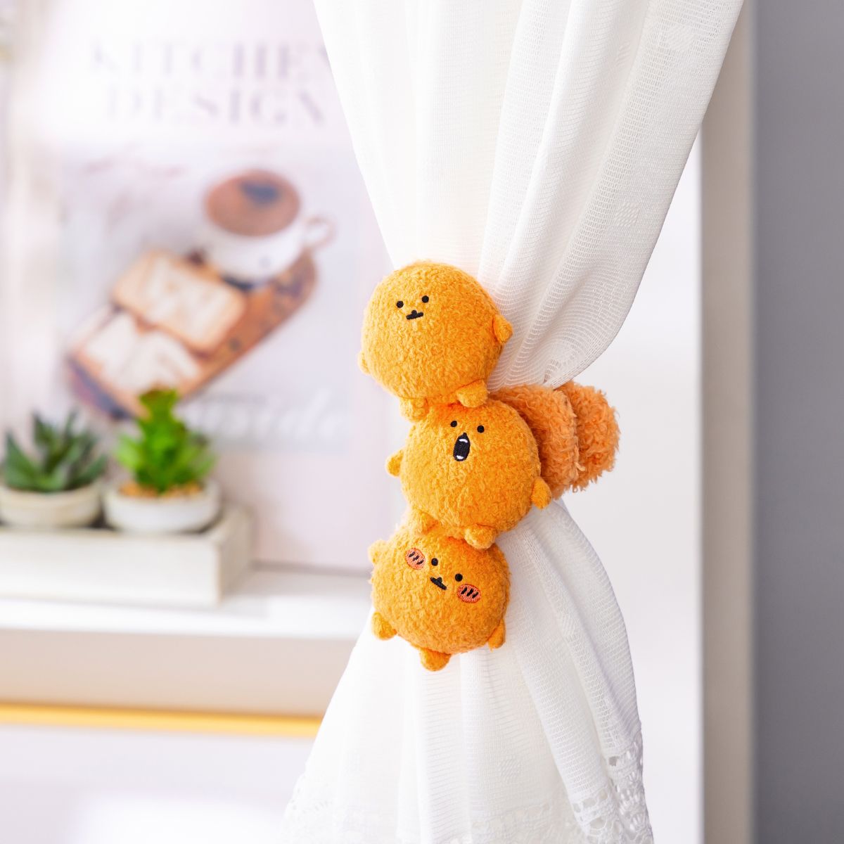 Nagano Characters 毛絨玩偶鯊魚夾 (自嘲熊)