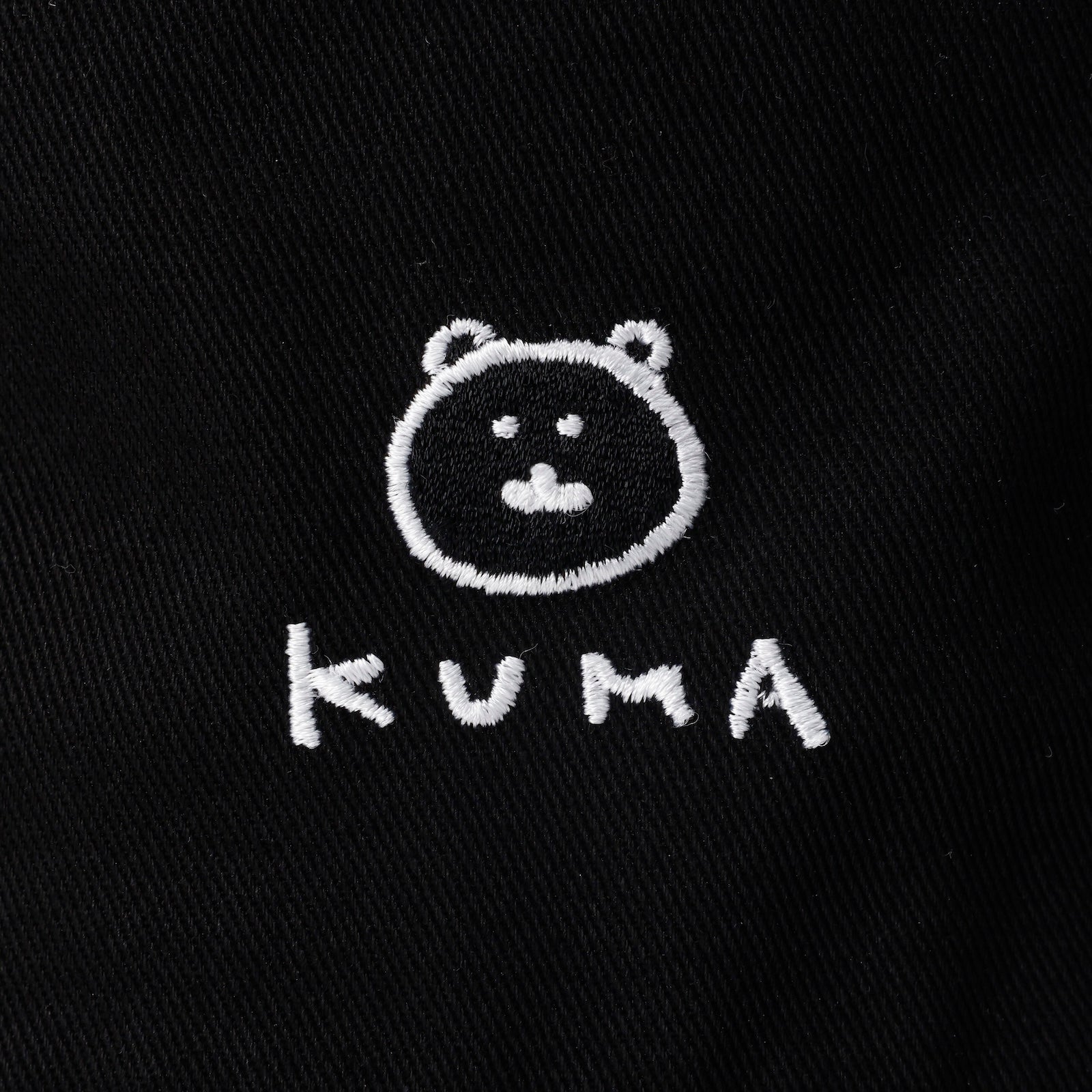 ナガノキャラクターズ バケットハット KUMA ブラック | ナガノ