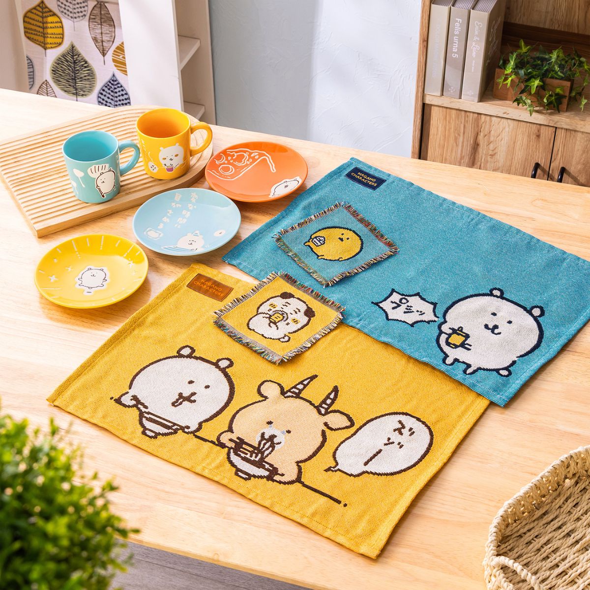 ナガノキャラクターズ 撥水プレート（ピザ）