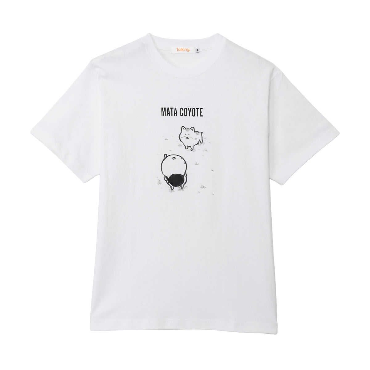 Nagano Characters Tシャツ また来ヨーテ ホワイト | 나가노 캐릭터 