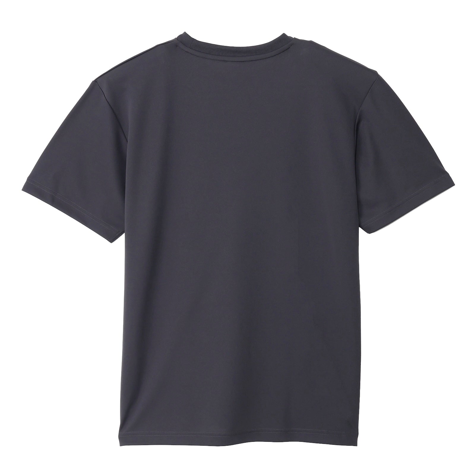 ナガノキャラクターズ ドライTシャツ RUN もぐらコロッケ チャコール