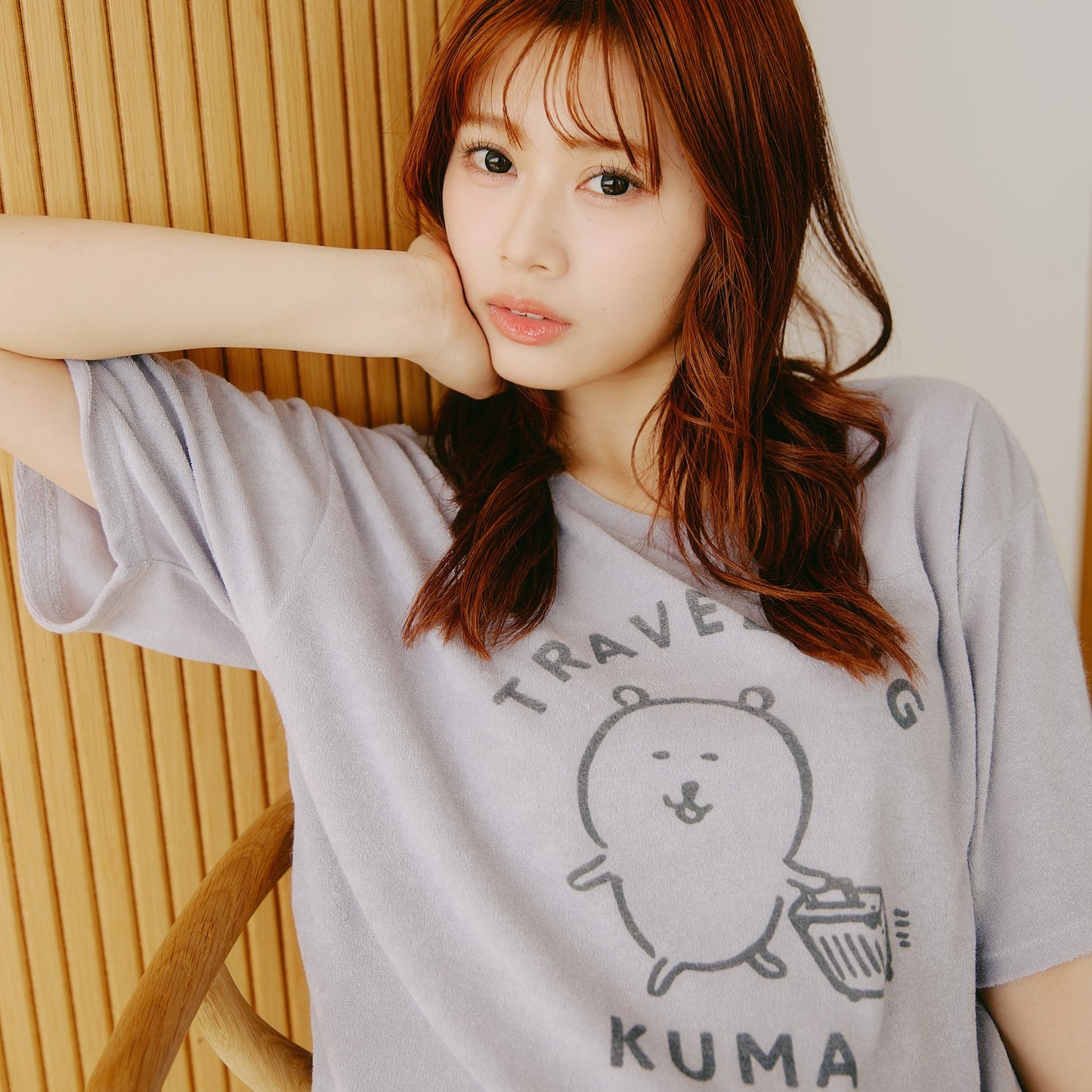 Nagano Characters 家居服套裝 旅行款 灰色