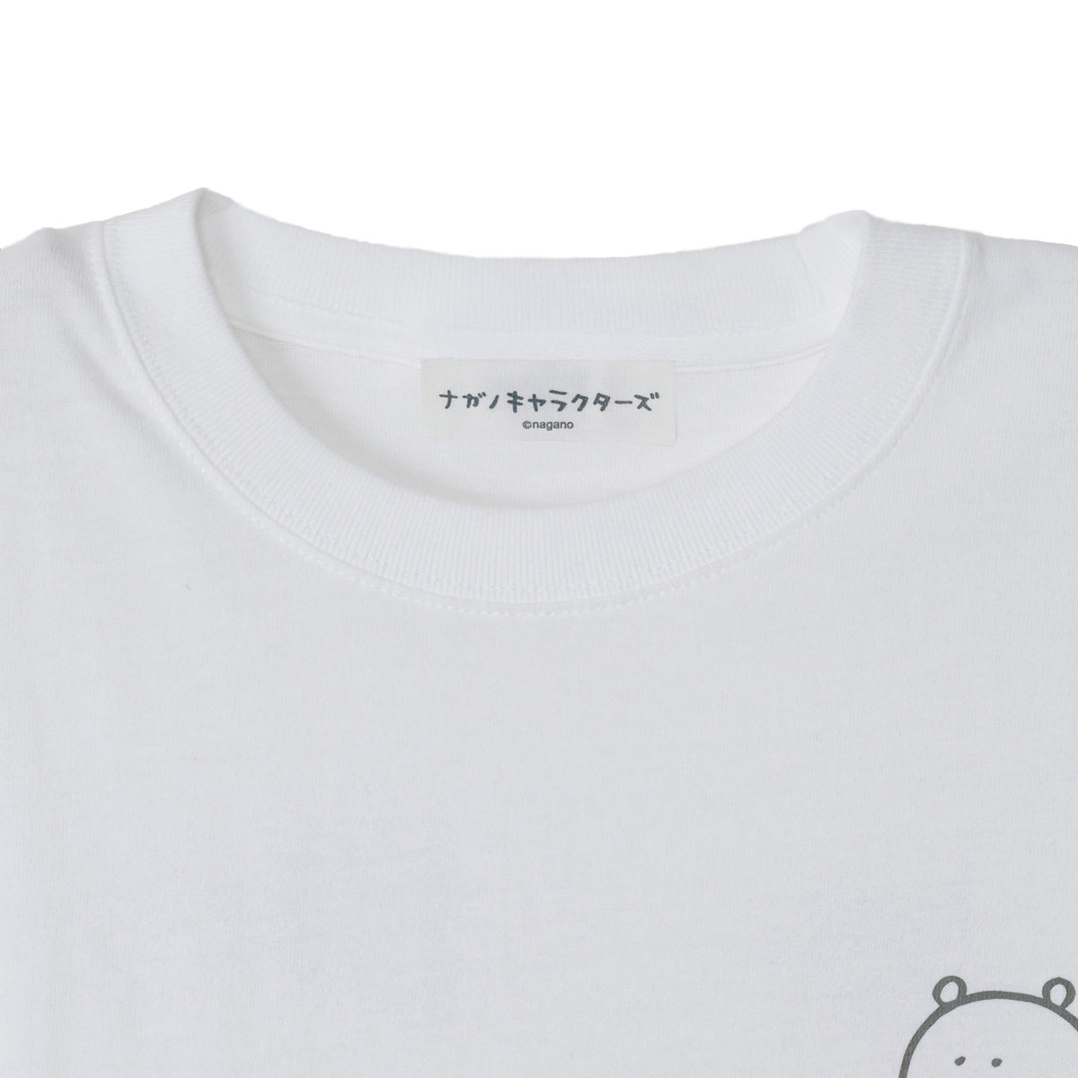 Nagano Characters Colorful Nagano T-Shirt (White)