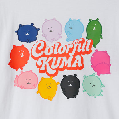 Nagano Characters Colorful Nagano T-Shirt (White)