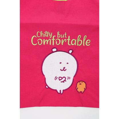 Nagano Characters 타투 에코백 comfortable 적자색 