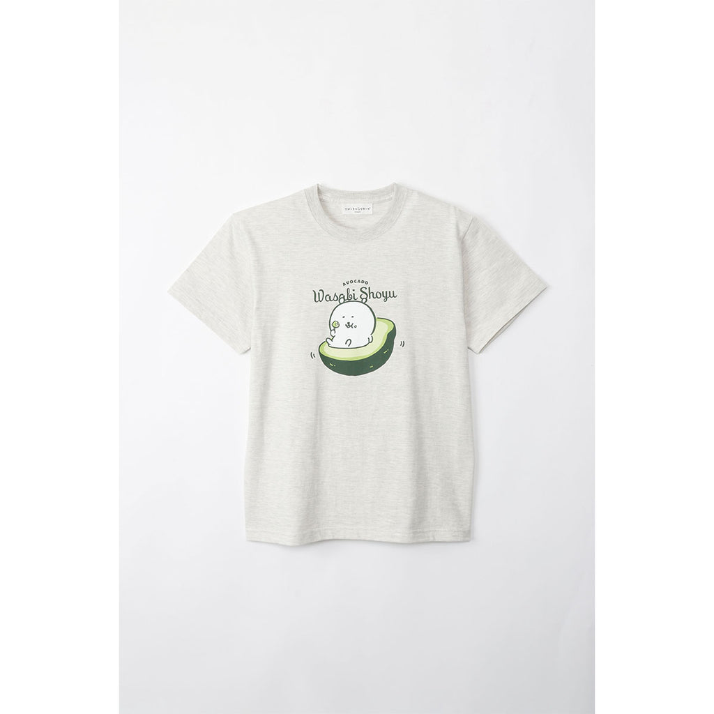 ナガノキャラクターズ Tシャツ AVOCADO オートミール