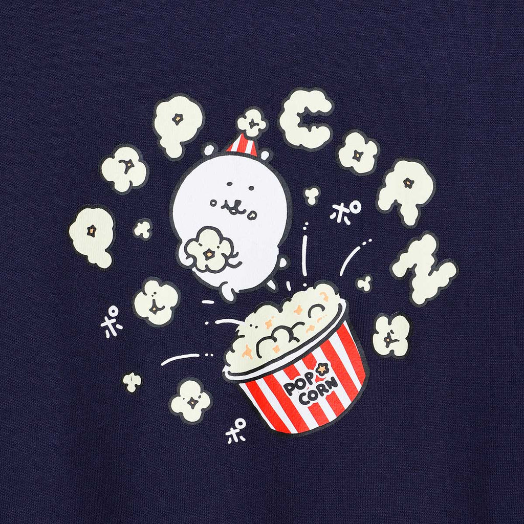 ナガノキャラクターズ スウェット POPCORN ネイビー