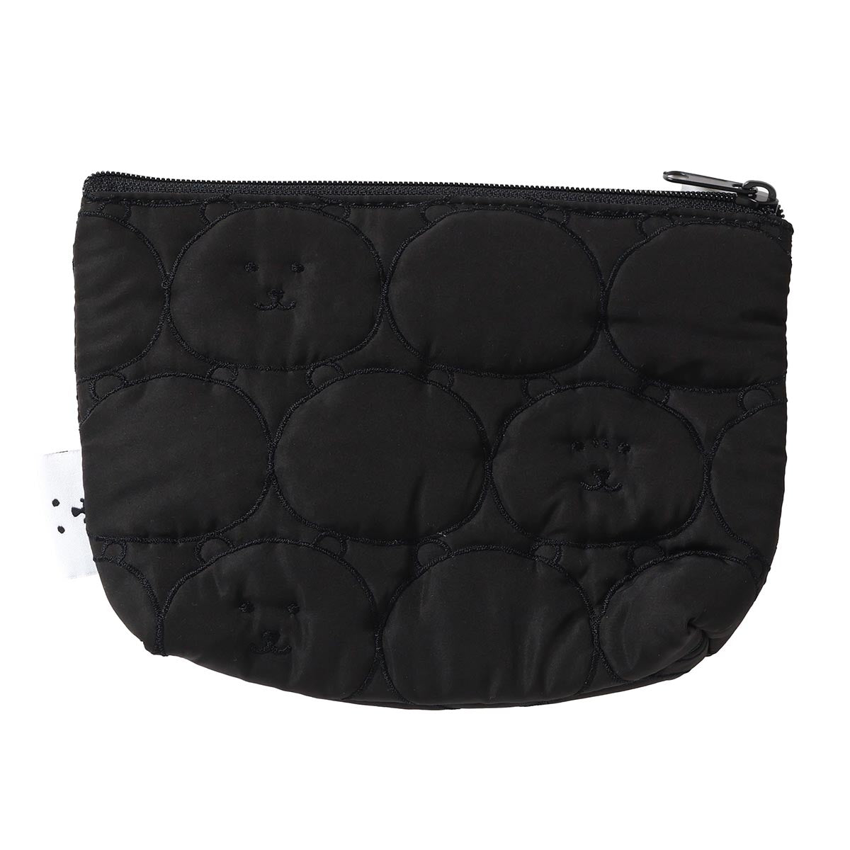 【即日発送】完売商品☆ナガノキャラクターズ キルティングトート　フェイス　黒 ナガノキャラクターズ キルティングトート フェイス ブラック