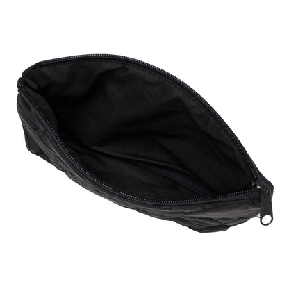 ナガノキャラクターズ キルティングポーチ フェイス ブラック