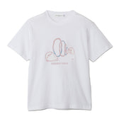 ナガノキャラクターズ Tシャツ 超音波やめて ホワイト