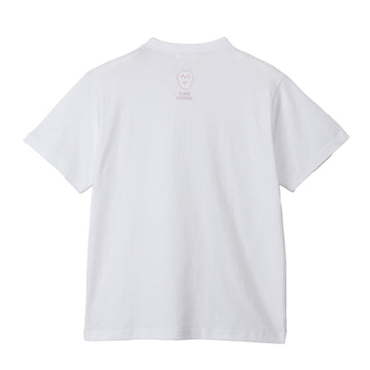 ナガノキャラクターズ Tシャツ 超音波やめて ホワイト