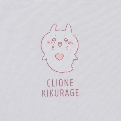 ナガノキャラクターズ Tシャツ 超音波やめて ホワイト