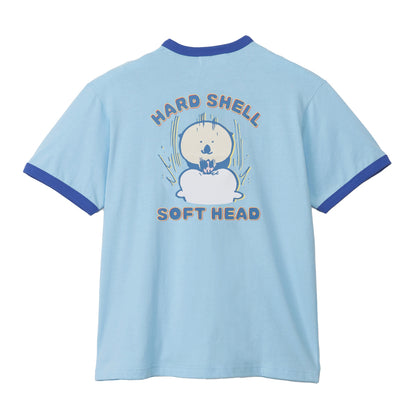 ナガノキャラクターズ Tシャツ カンッ ブルー