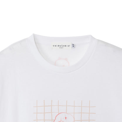 ナガノキャラクターズ 長袖Tシャツ 旅の記憶 ホワイト