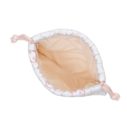 ナガノキャラクターズ 巾着 旅の記憶 ベージュ