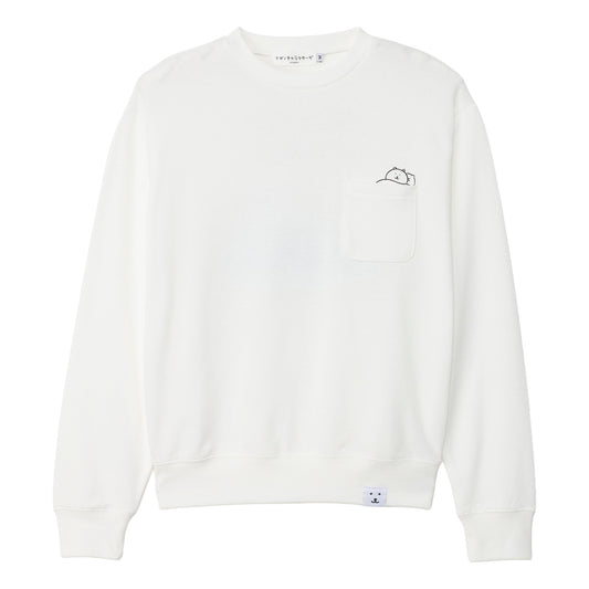 ナガノキャラクターズ スウェット 裏切るか ホワイト