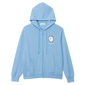 Nagano Characters Zip Hoodie Eating Sax