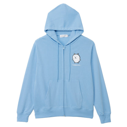 ナガノキャラクターズ ZIPパーカー 食べるか サックス