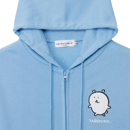 ナガノキャラクターズ ZIPパーカー 食べるか サックス