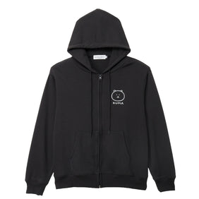 Nagano Characters Zip Hoodie Rolling Joke Bear Sumi