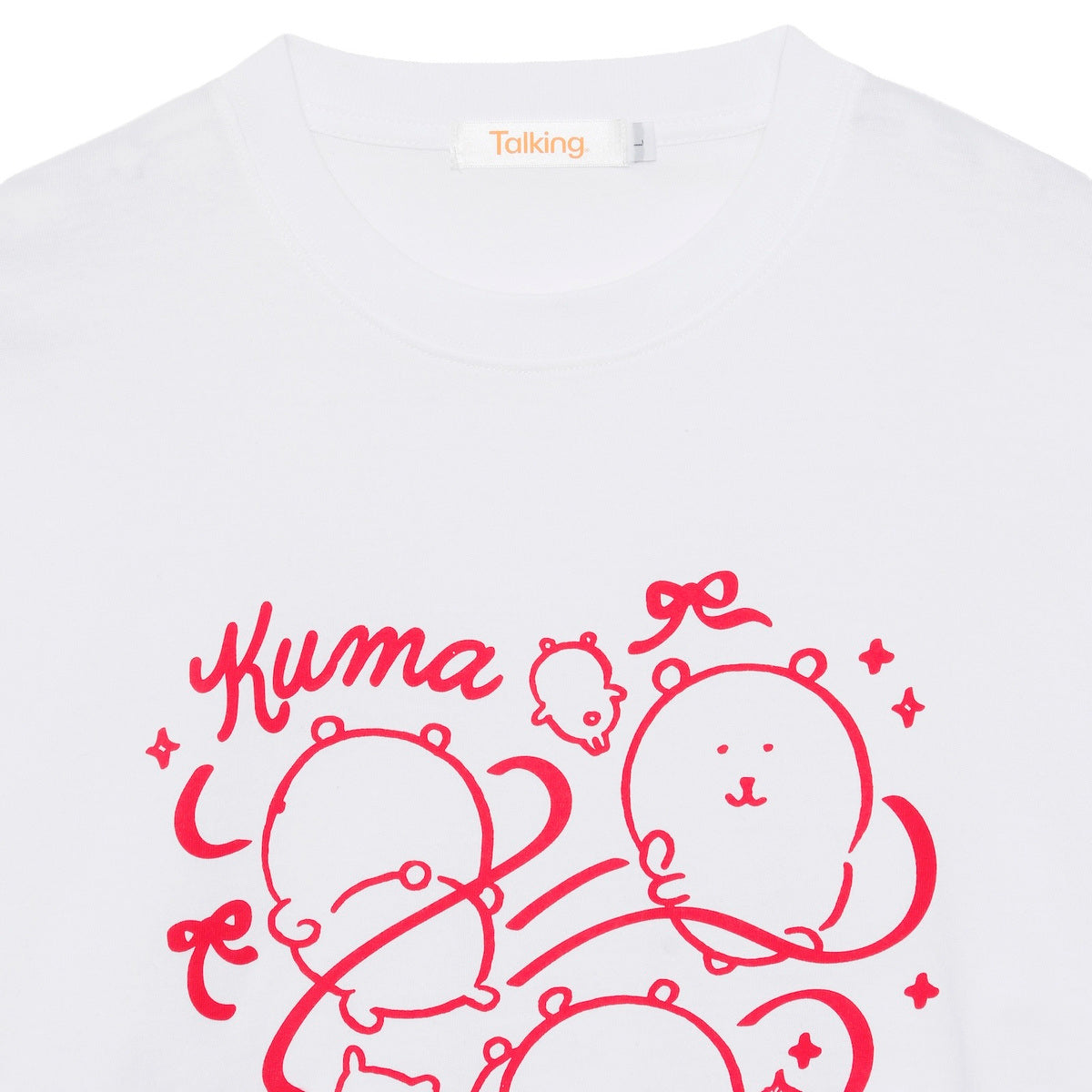 ナガノキャラクターズ 長袖Tシャツ リボン ホワイト | ナガノ