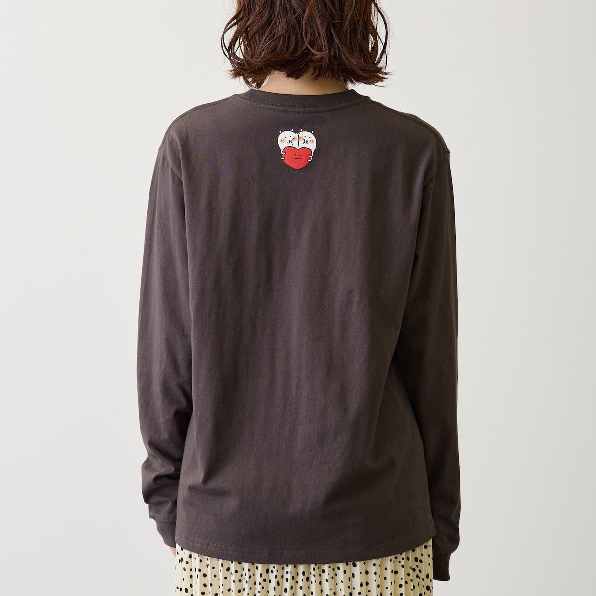 ナガノキャラクターズ 長袖Tシャツ I LOVE KUMA スミ | ナガノ