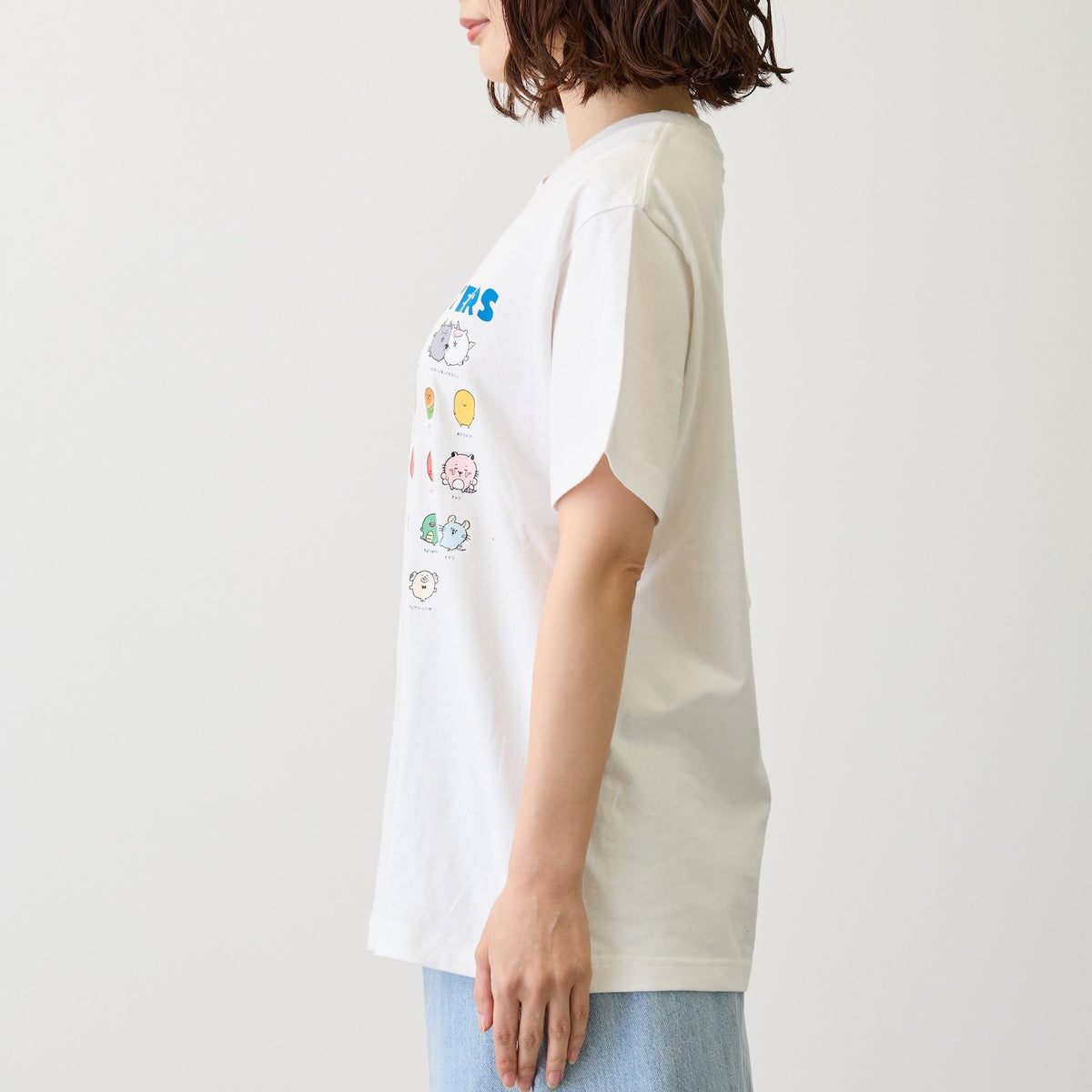 Nagano Characters T恤 大集合 白色