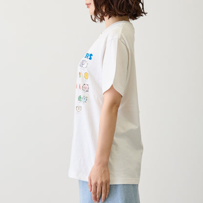 Nagano Characters T恤 大集合 白色