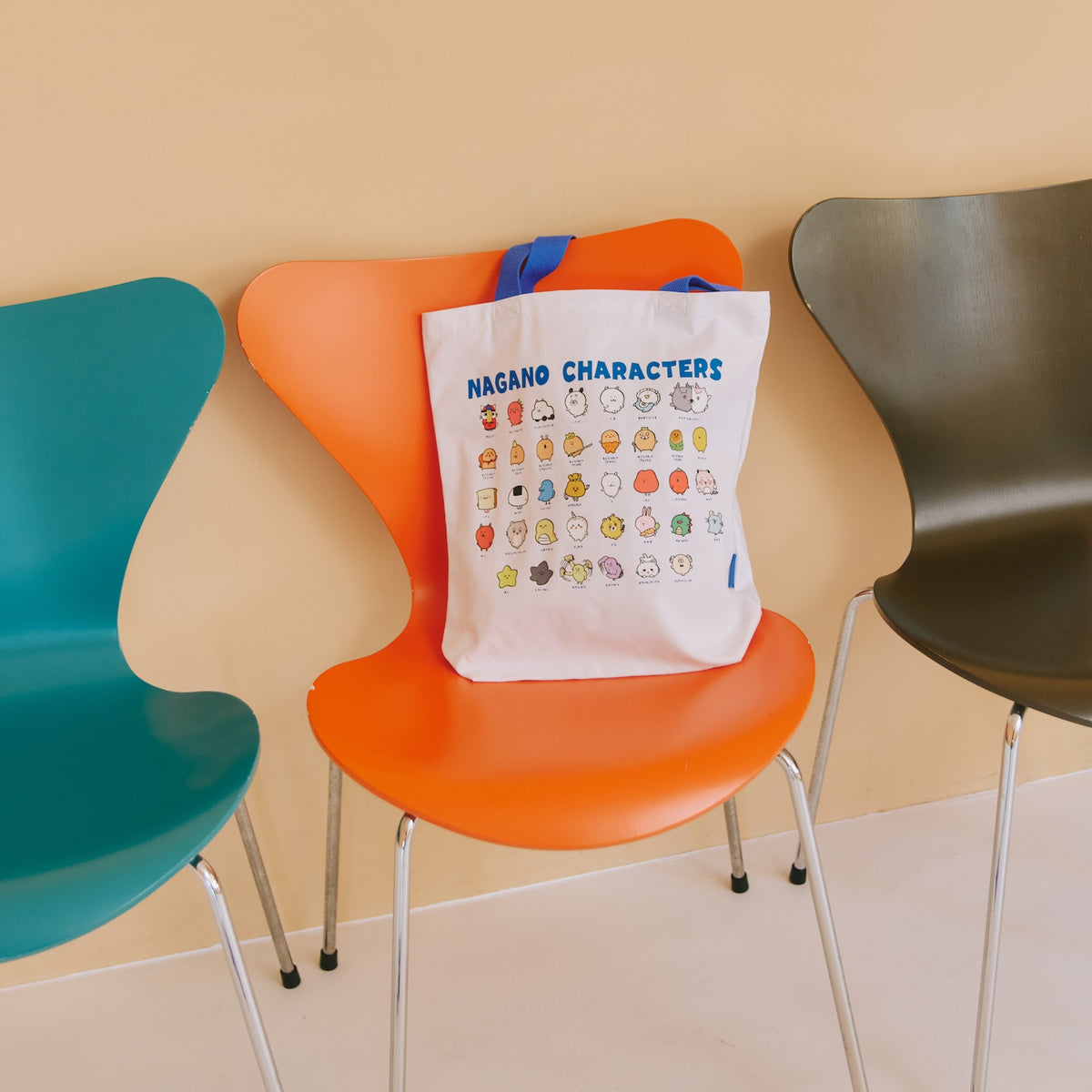 Nagano Characters 托特包 大集合 白色