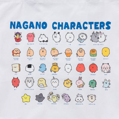 Nagano Characters 托特包 大集合 白色