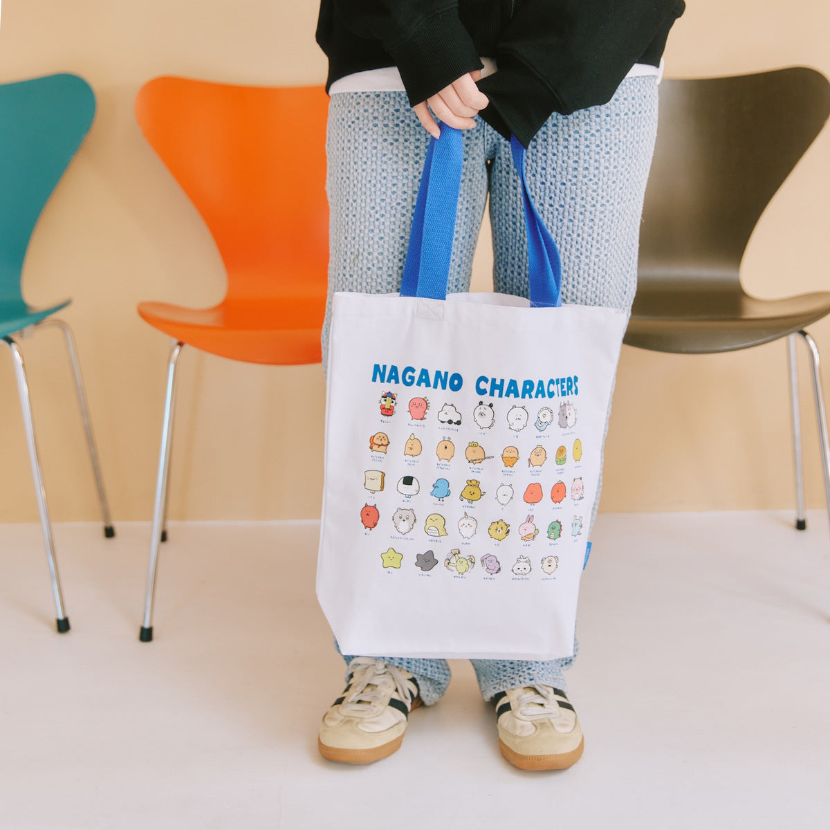 Nagano Characters 托特包 大集合 白色