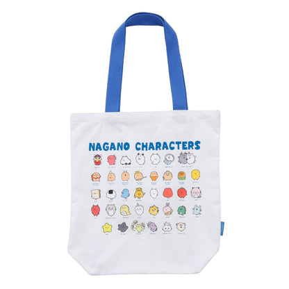 Nagano Characters 托特包 大集合 白色