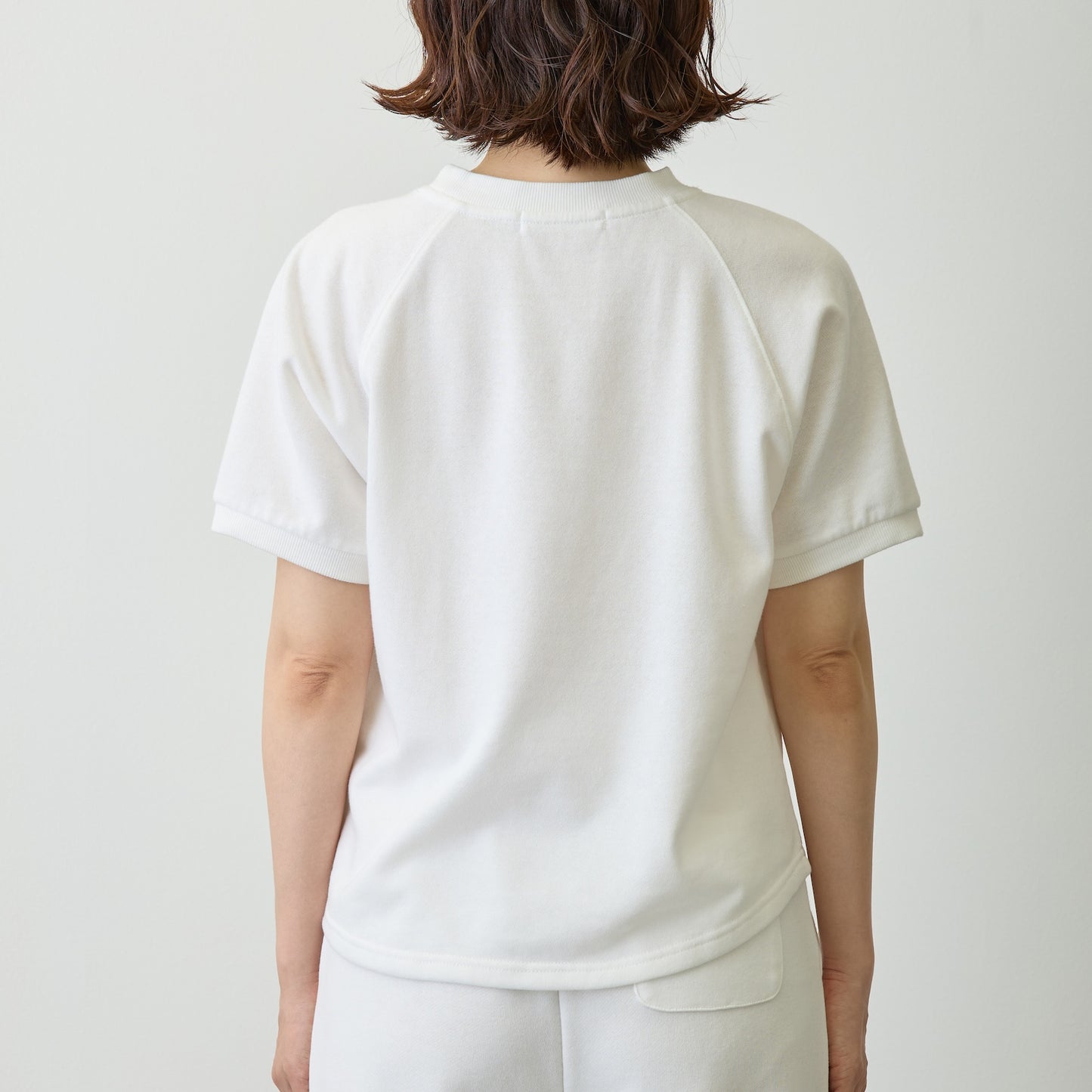 Nagano Characters 學院風T恤 (自嘲熊) 白色