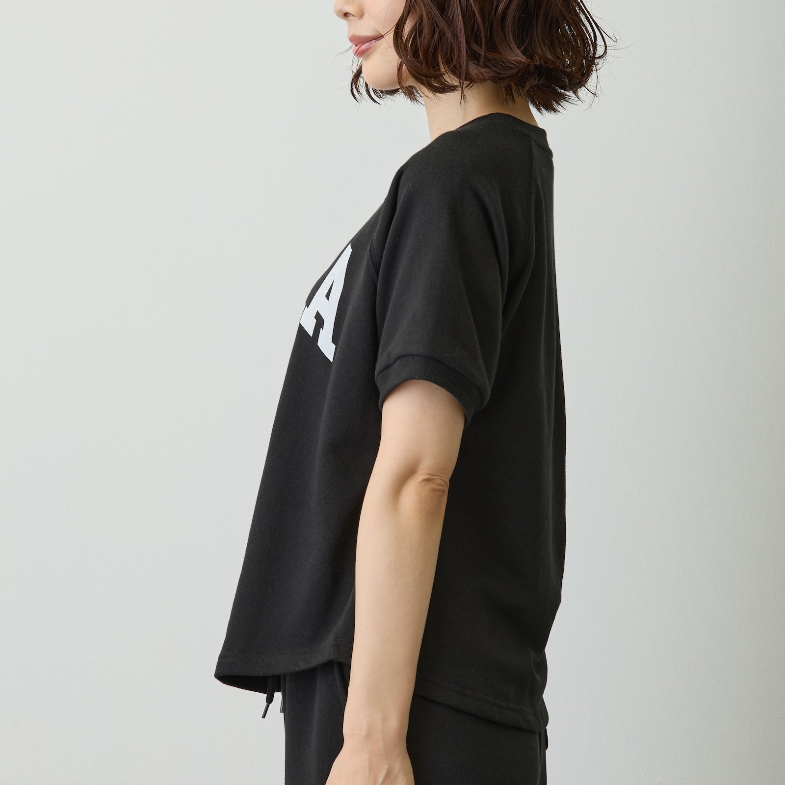 ナガノキャラクターズ Tシャツ カレッジ くま ブラック | ナガノ
