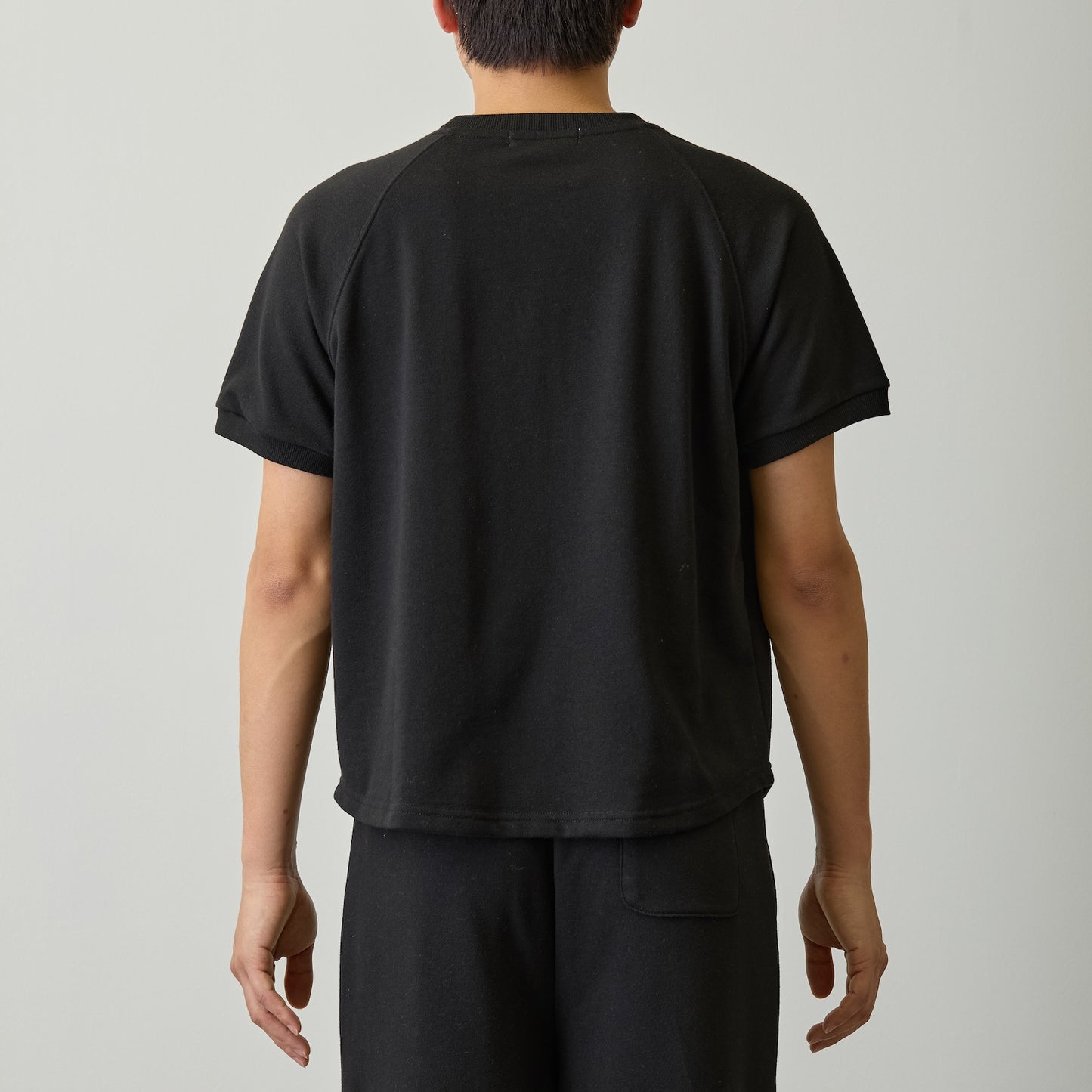 Nagano Characters 學院風T恤 (自嘲熊) 黑色