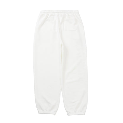 Nagano Characters 學院風束口運動褲 (自嘲熊) 白色