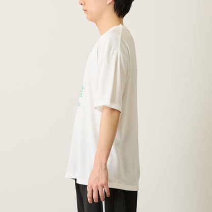 Nagano Characters 速干T恤 CAN’T WAIT (自嘲熊) 白色