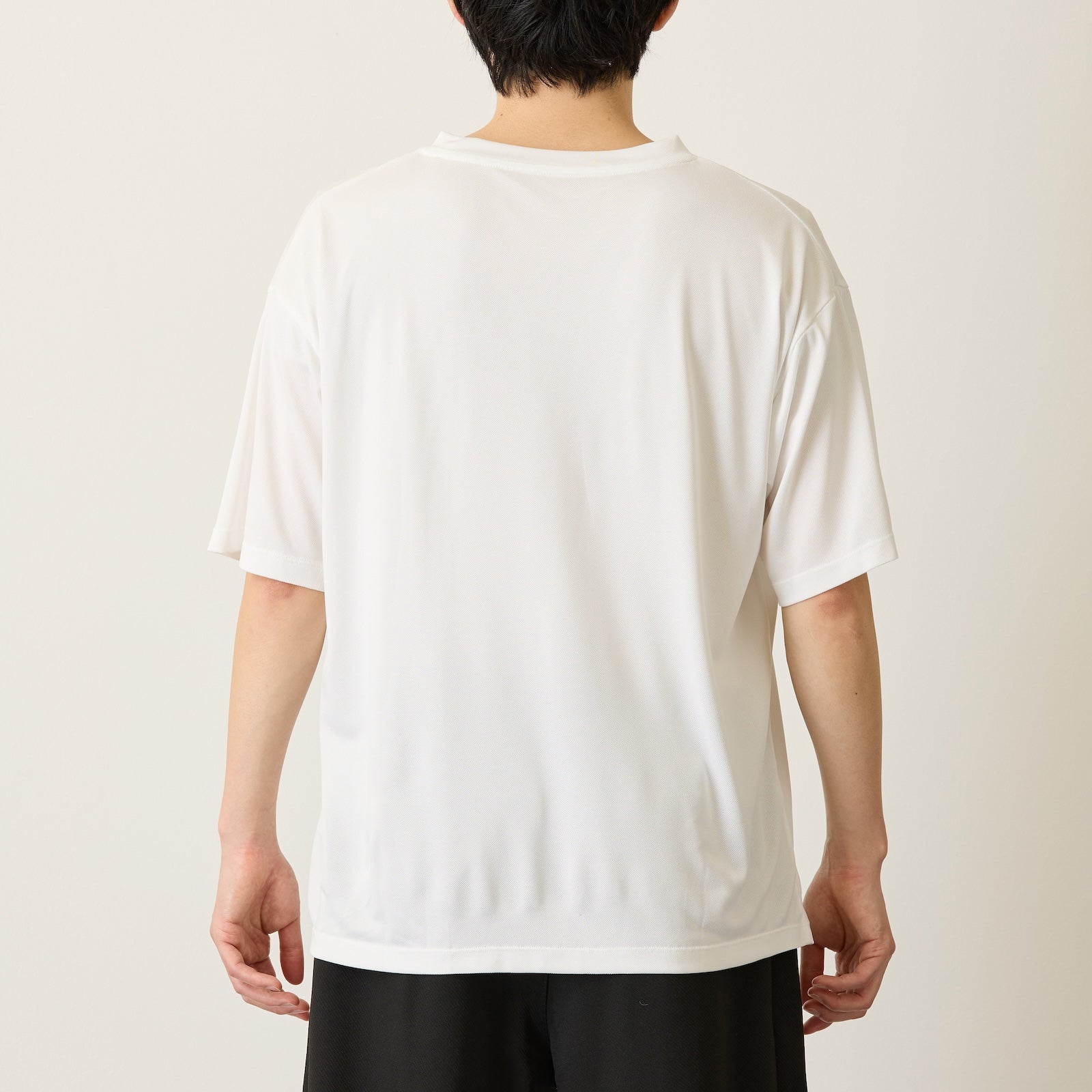 ナガノキャラクターズ ドライTシャツ CAN'T WAIT くま ホワイト