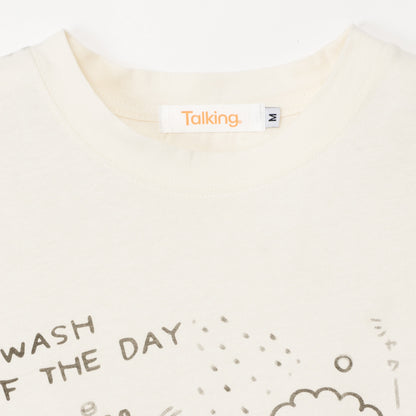 Nagano Characters T-shirt Chimpanzee Cream