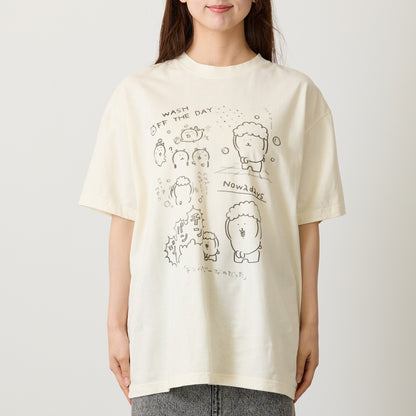 Nagano Characters T-shirt Chimpanzee Cream