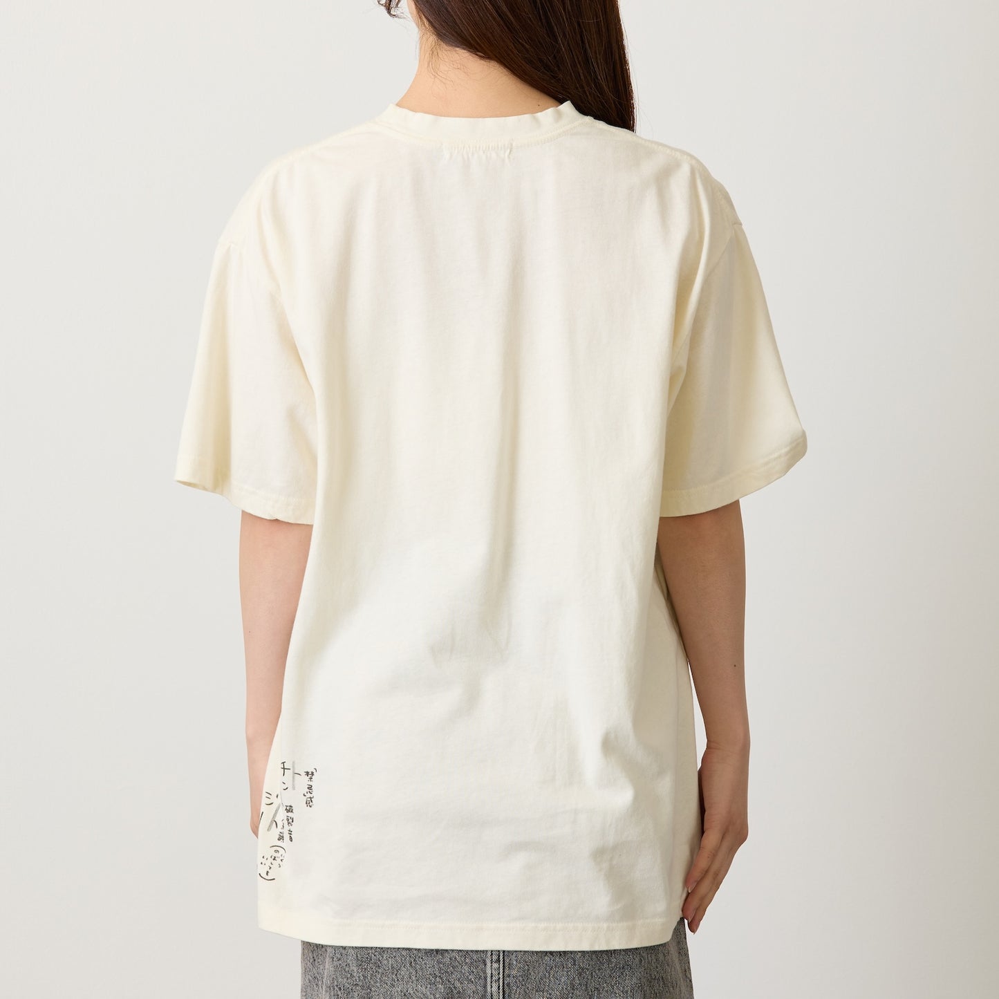 Nagano Characters T-shirt Chimpanzee Cream