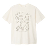 Nagano Characters T-shirt Chimpanzee Cream