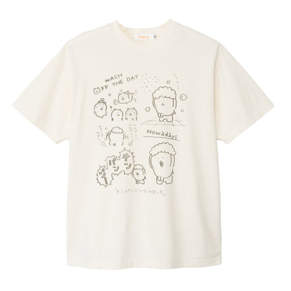 Nagano Characters T-shirt Chimpanzee Cream